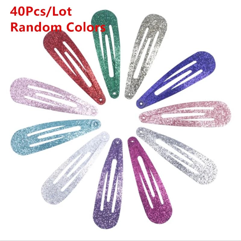 Barrettes pailletées